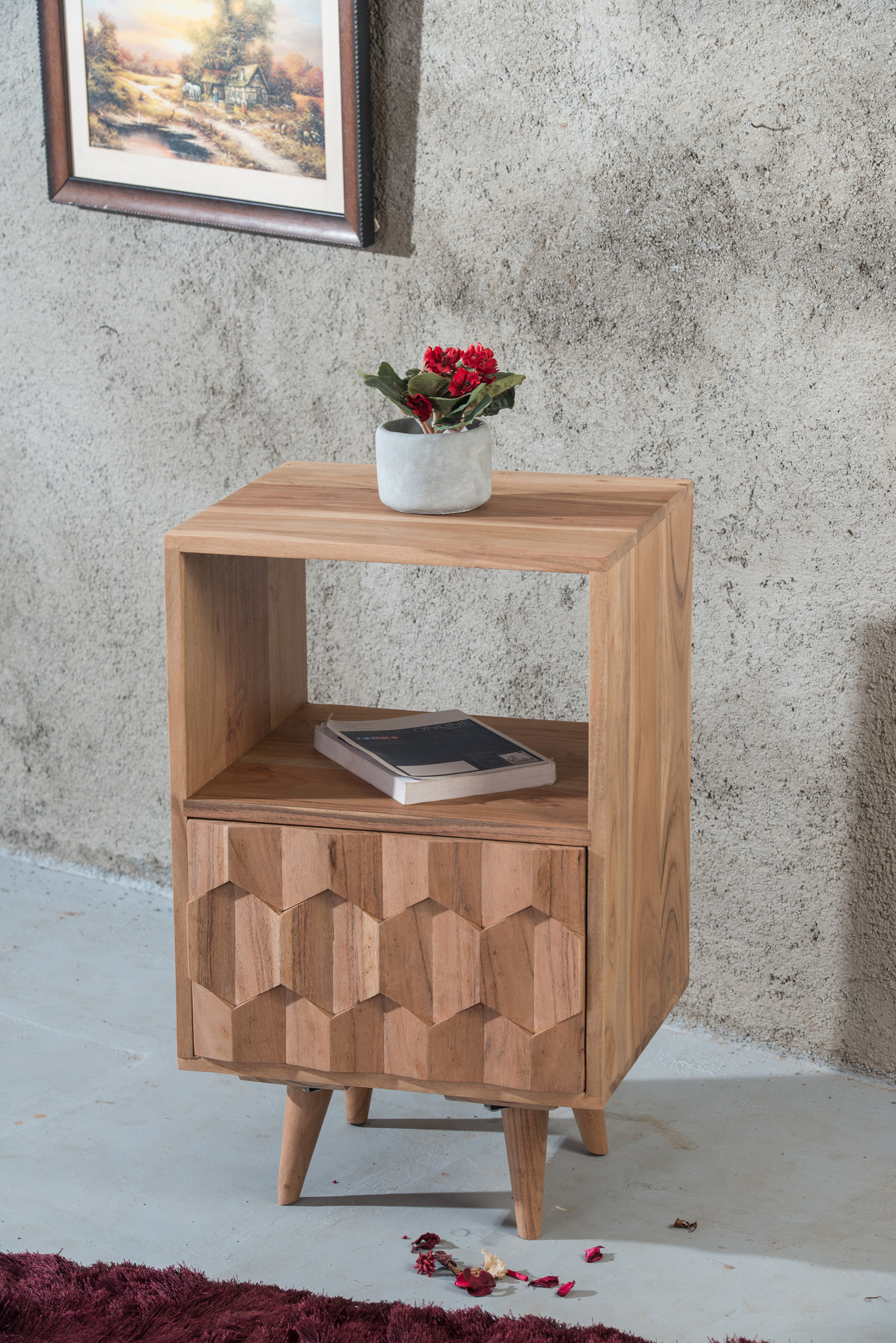 Tall End Table