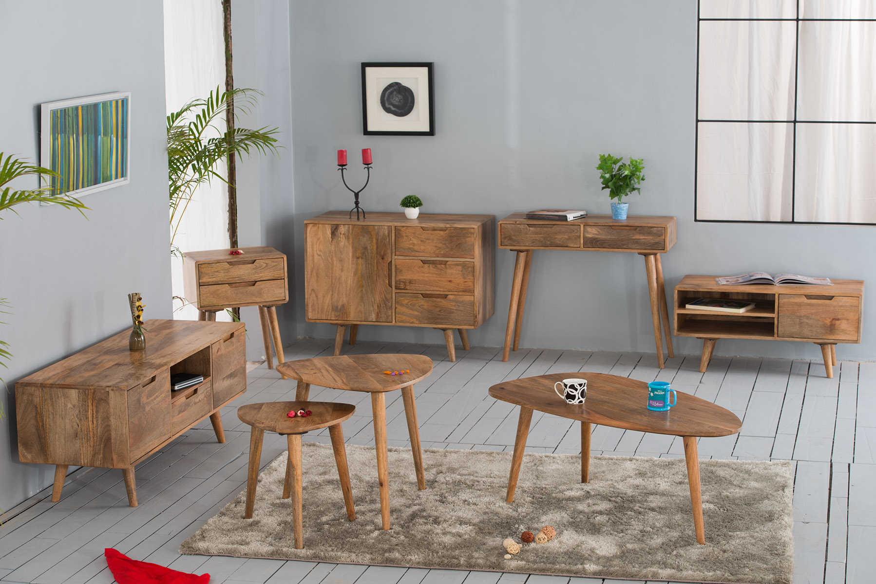 Side & Coffee Tables — Group