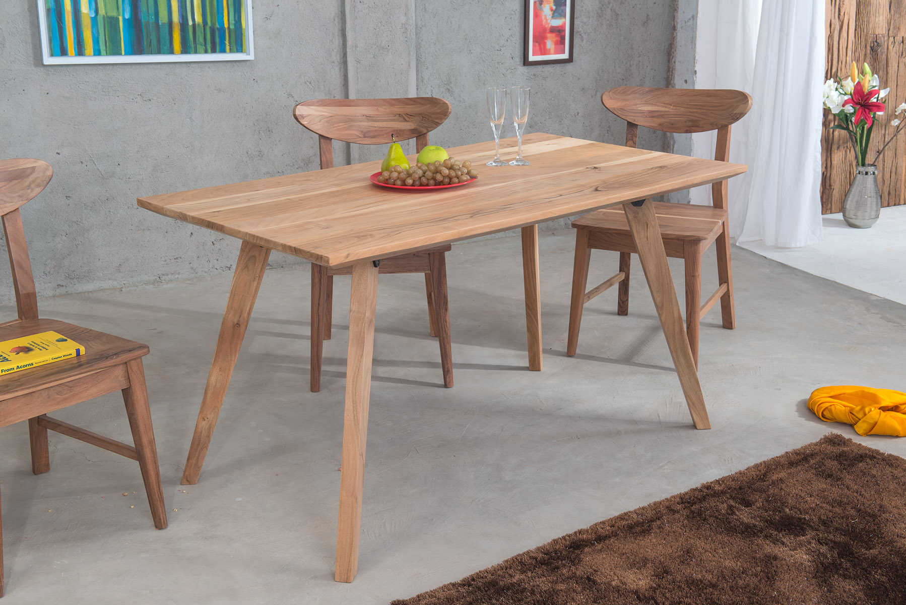 Dining Table & Side Chair