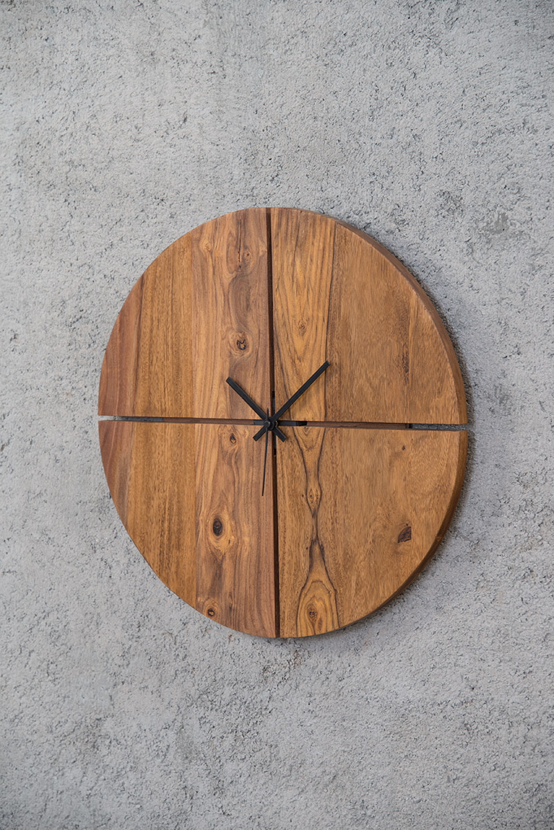 Slim Square Clock