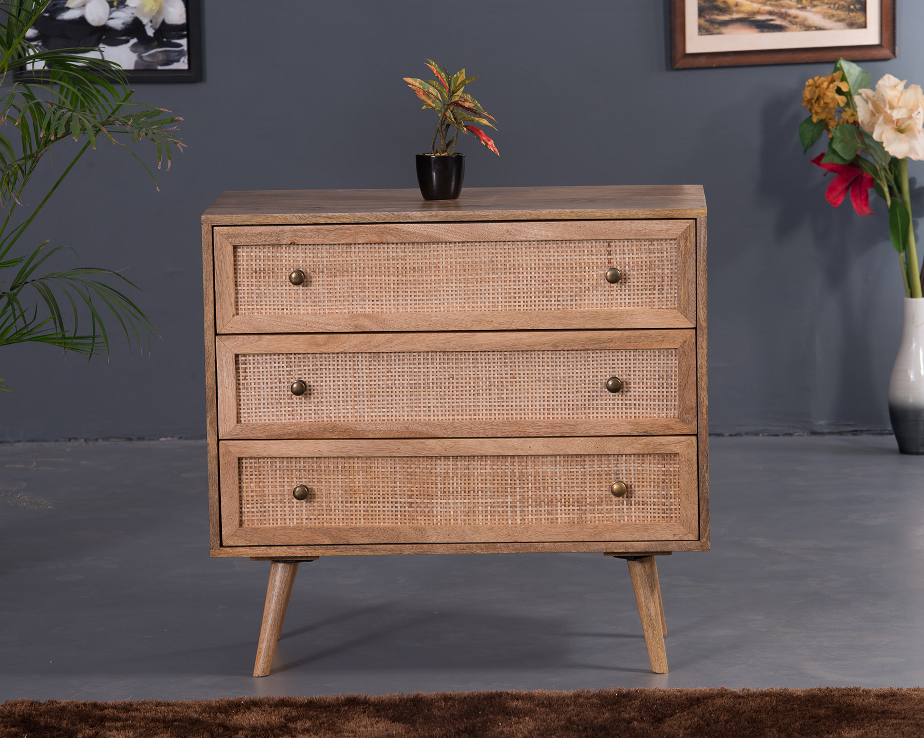 Woven Dresser