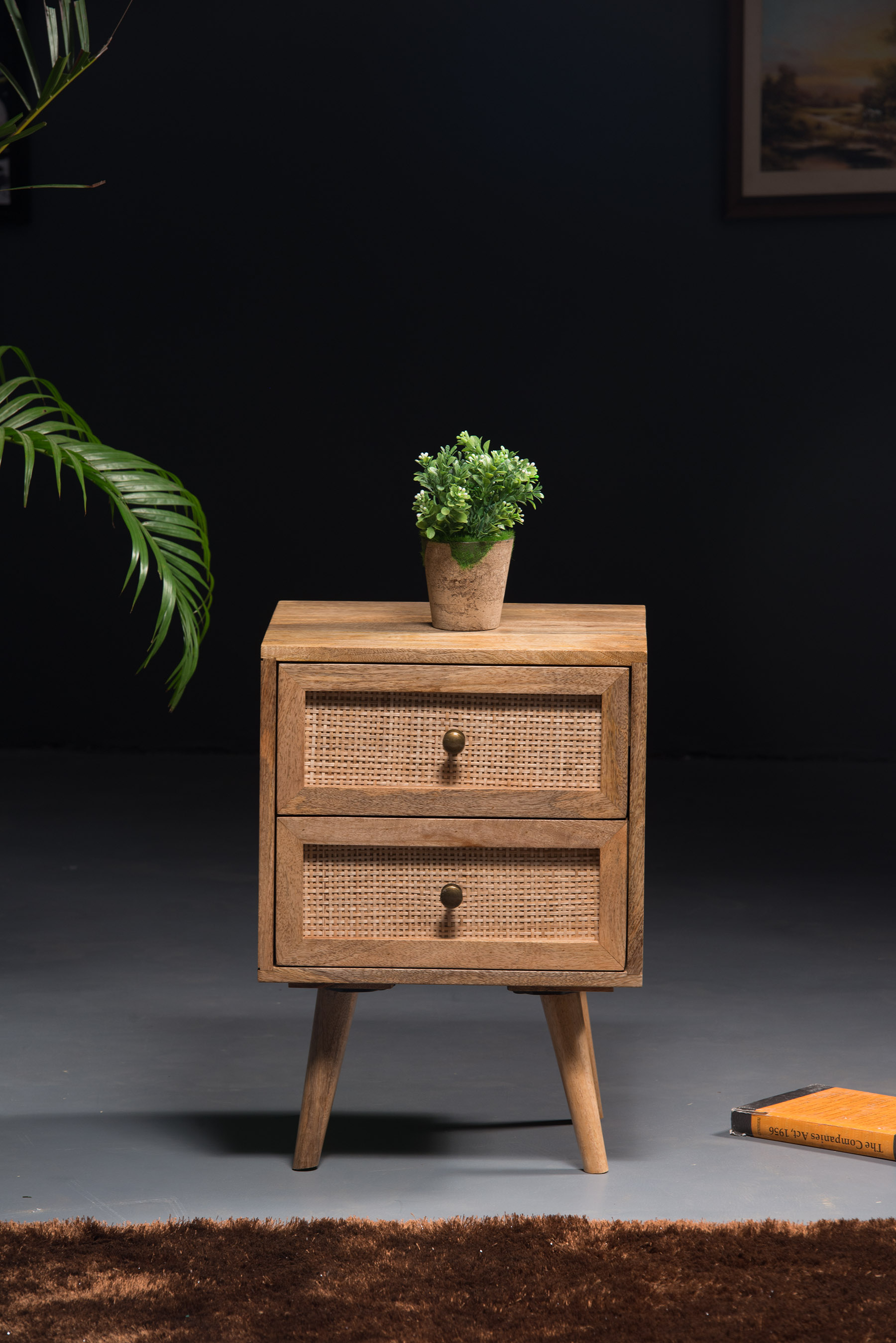 Compact Bedside Table