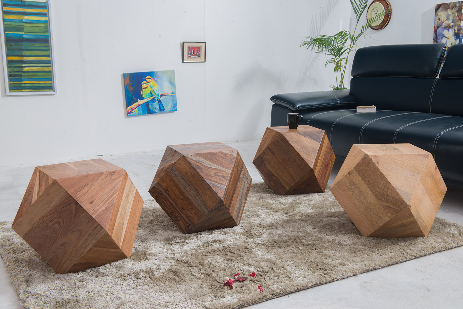 Polyhedron Side Tables