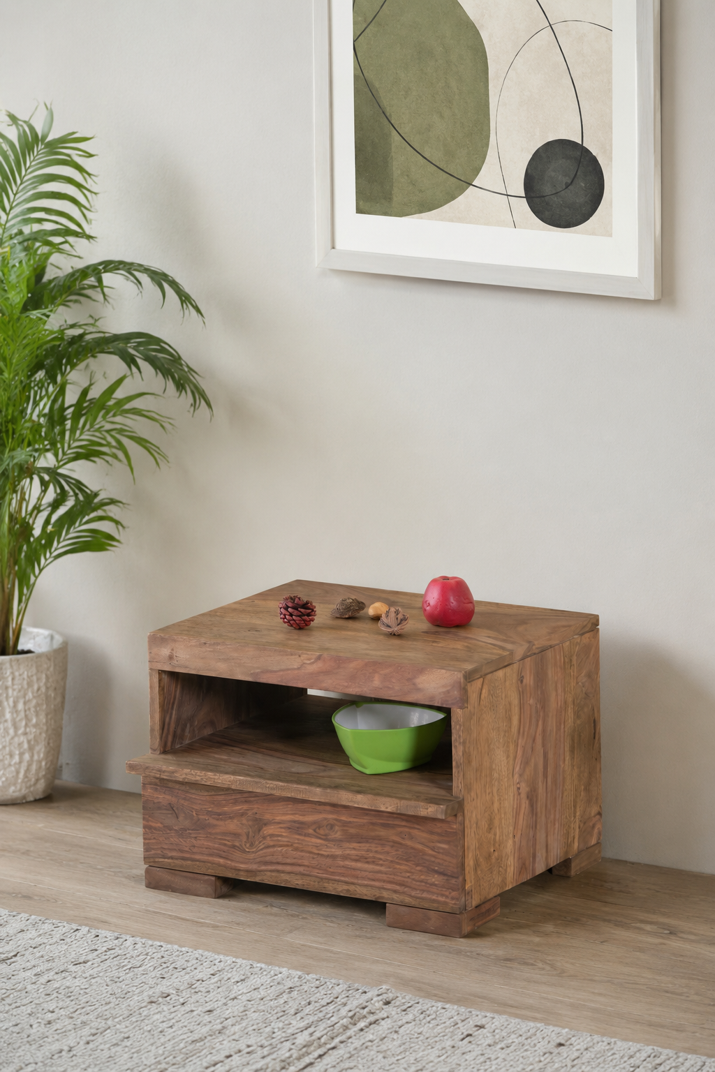 Footed Cube