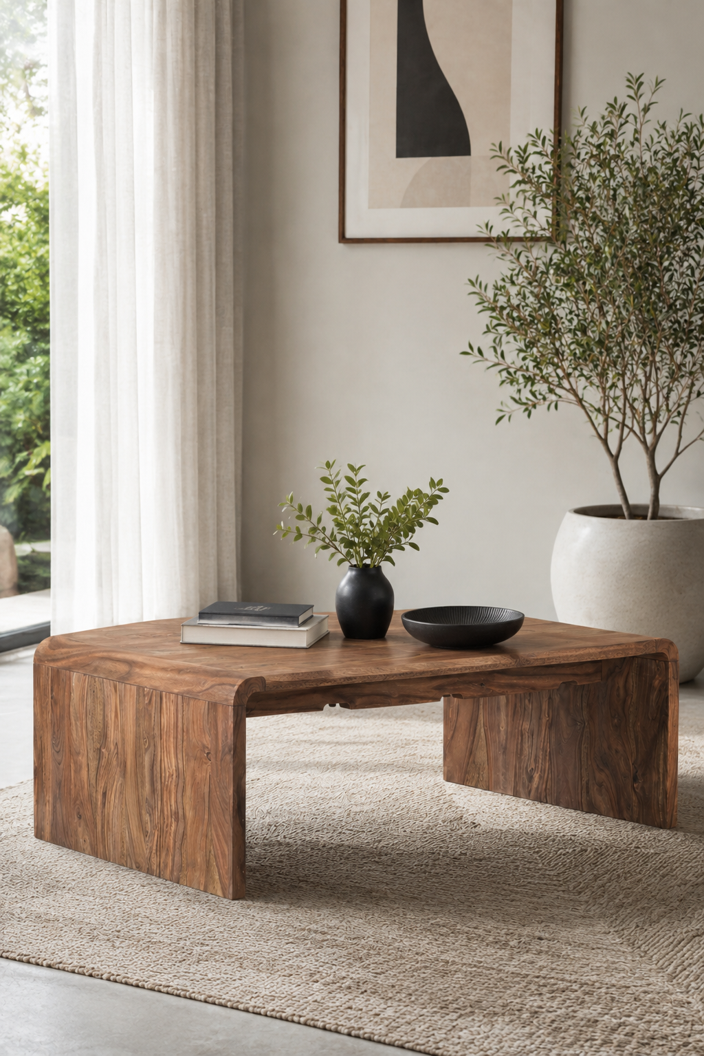 Round Garden Table