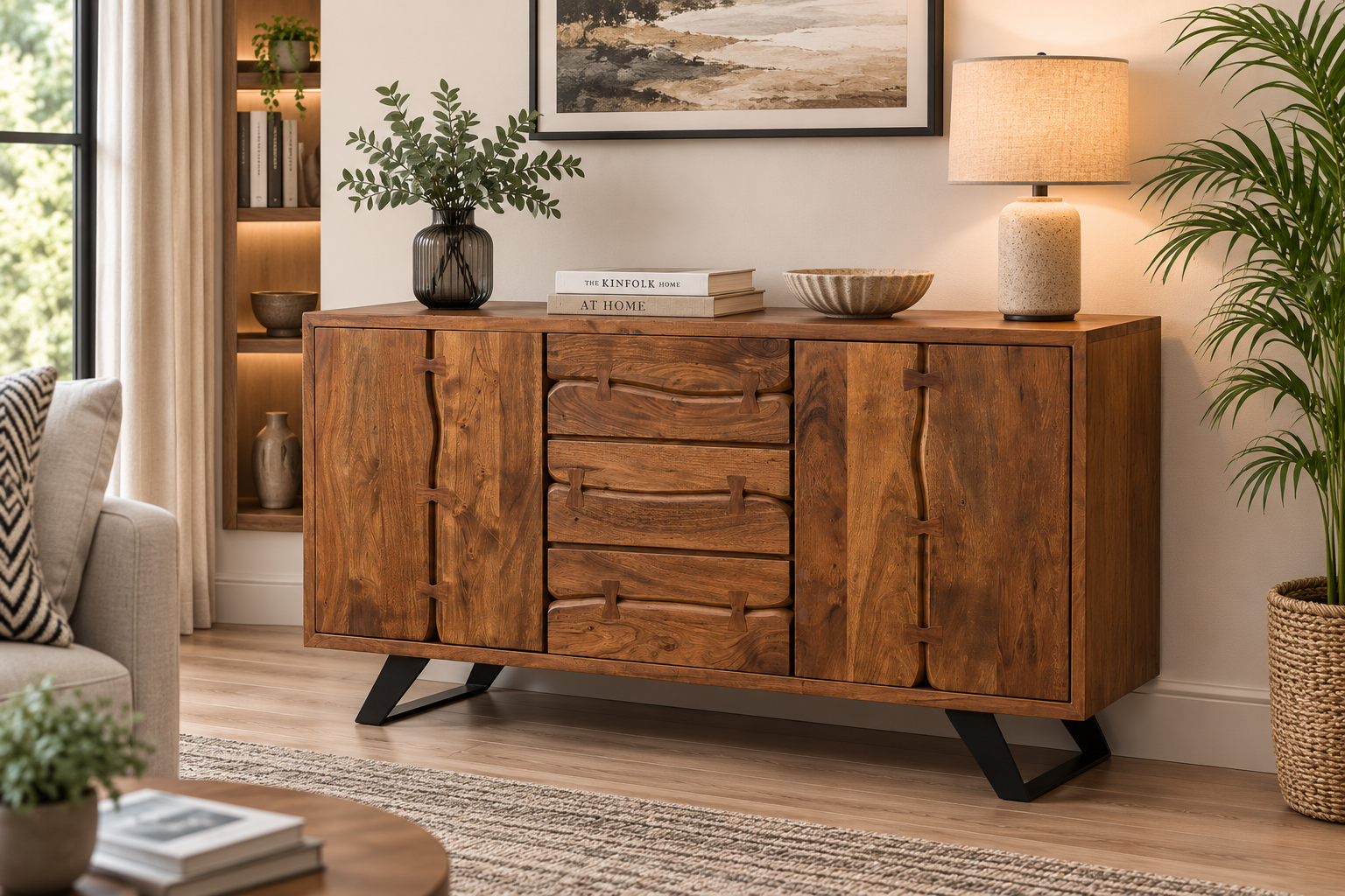 2-Seat Nordic Sofa