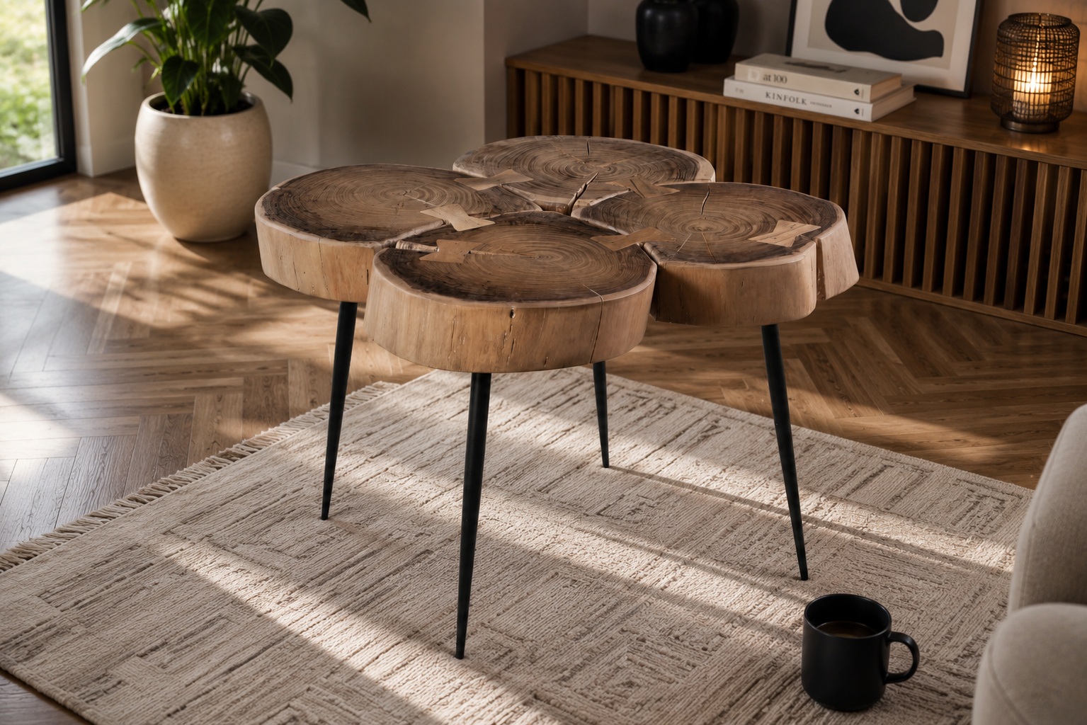 Round-seat Stool
